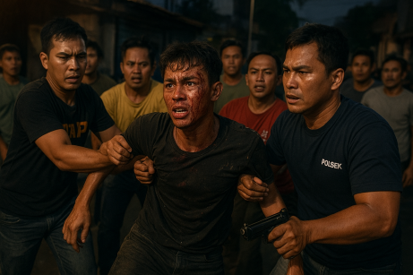 Begal Berpistol di Tambora Diamuk Massa, Aksi Gagal Setelah Coba Rampas Motor