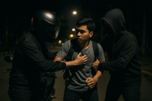 Aksi Mata Elang atau Debt Collector di Depok