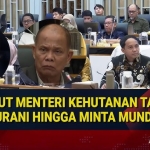 Anggota DPR minta Menteri Kehutanan Mundur Jika Tidak Paham