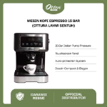 MESIN KOPI ESPRESSO – OTTURA Layar Sentuh 15 Bar – Otten Coffee Espresso Machine Touch Screen Display